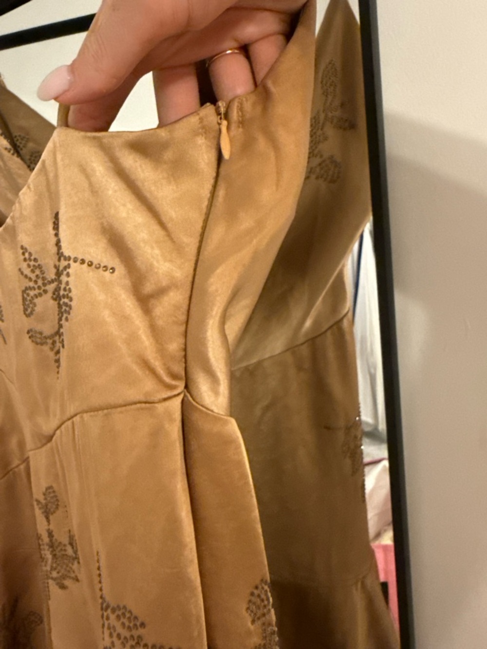 Oh Polly Women's Satin mini dress - Picture 8 of 10